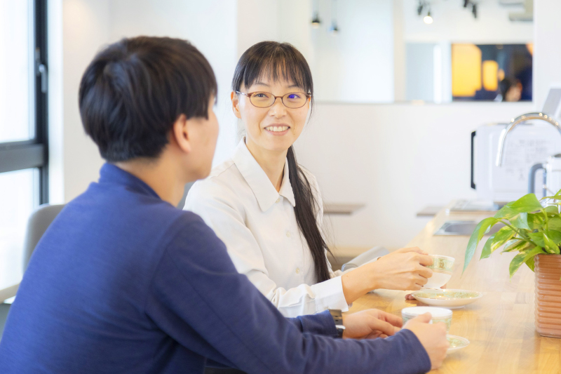 社風が伝わる写真